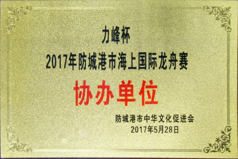 2017海上(shàng)國際龍舟賽協辦單位